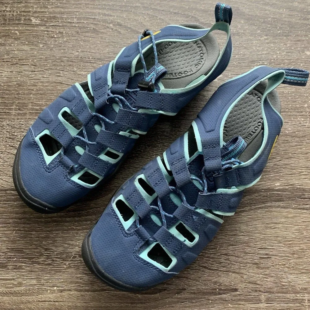 KEEN Newport Waterproof Sandals Hiking Trail Shoes Womens 7 Blue - Image 2