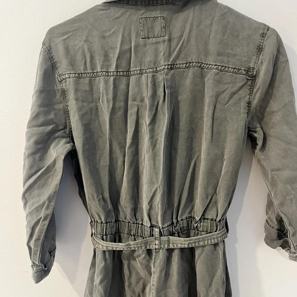 Abercrombie & Fitch Olive Green Utility Jumpsuit Size Small - Image 9