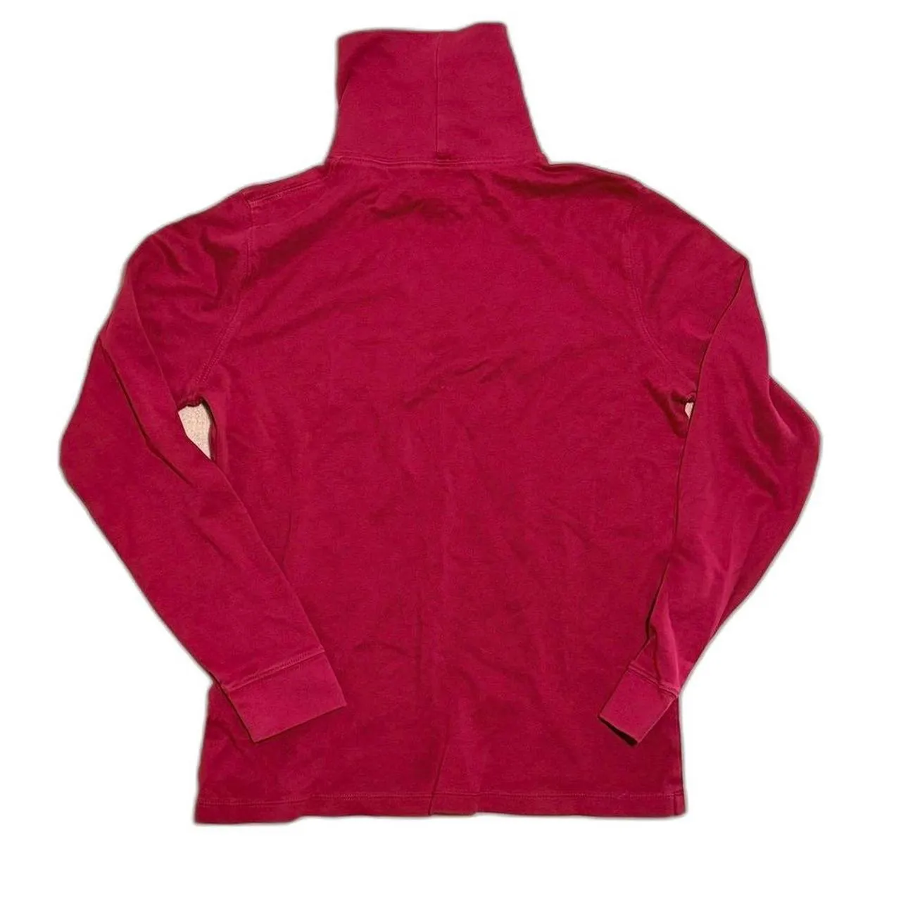Red cotton turtleneck  - Image 2
