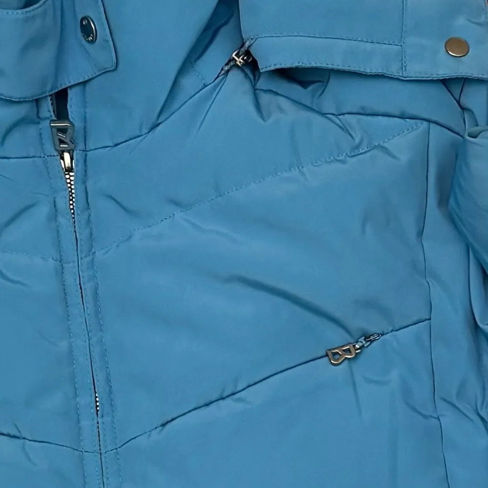 BOGNER Women’s Ski Puffer Jacket Size 10 Blue - Image 7