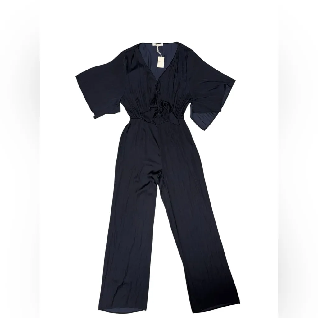 Maje Pasham Tie Front Jumpsuit - NWT - Image 5