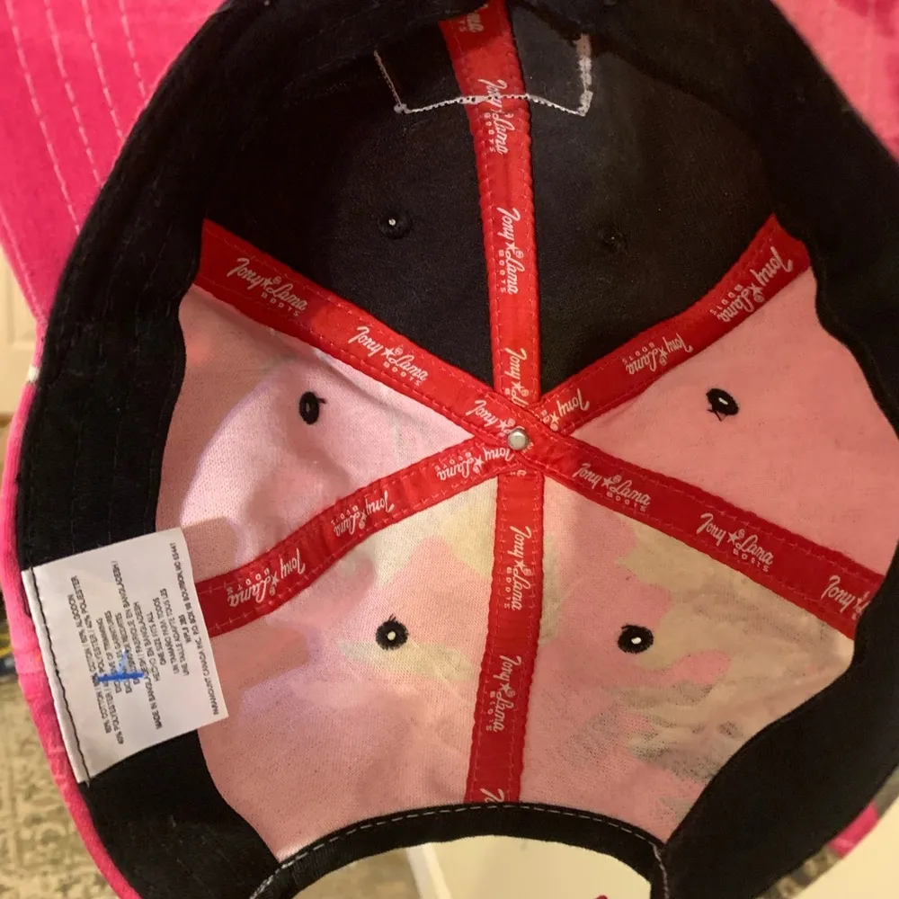 Tony Lama | Realtree pink camo hat - Image 6