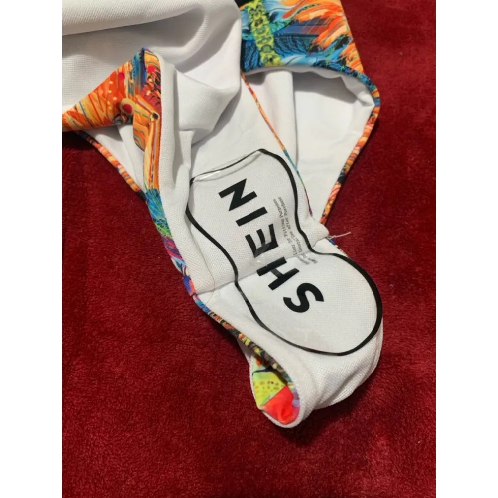 NEW Women's SHElN Multi-Color Swimsuit Size M - Image 5