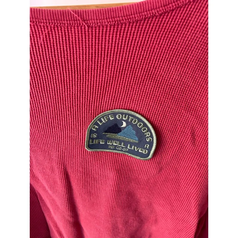 We‎ The Free Red Long Sleeve Top Size XS/S/M - Image 2