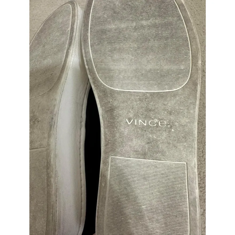 Vince Women's Black Warren Suede Slip On Platform Sneaker Size 9.5 0400010684847 - Image 6