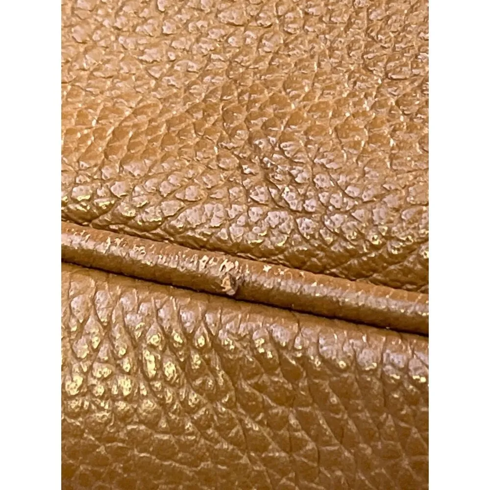 Michael Kors Fulton Womens Brown Leather Crossbody Purse SKU 6552 - Image 7