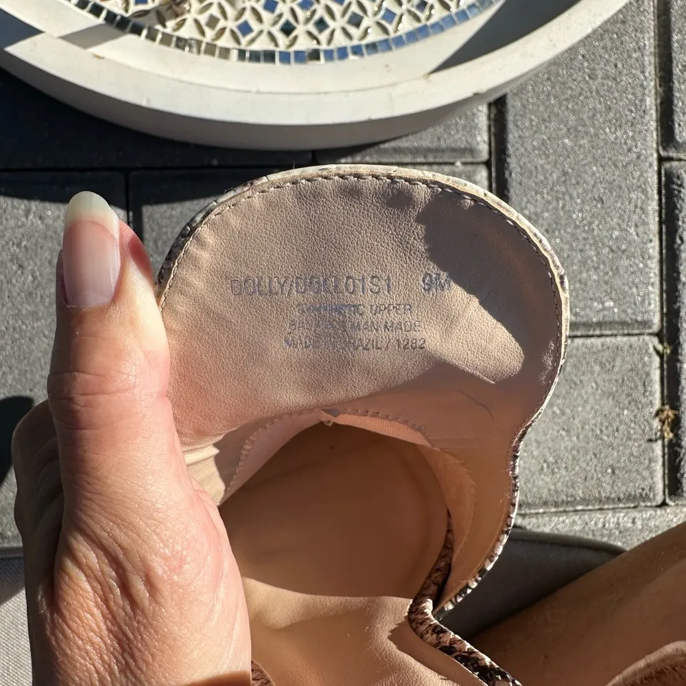 snakeskin/python“Dolly” sz 9 - Image 9