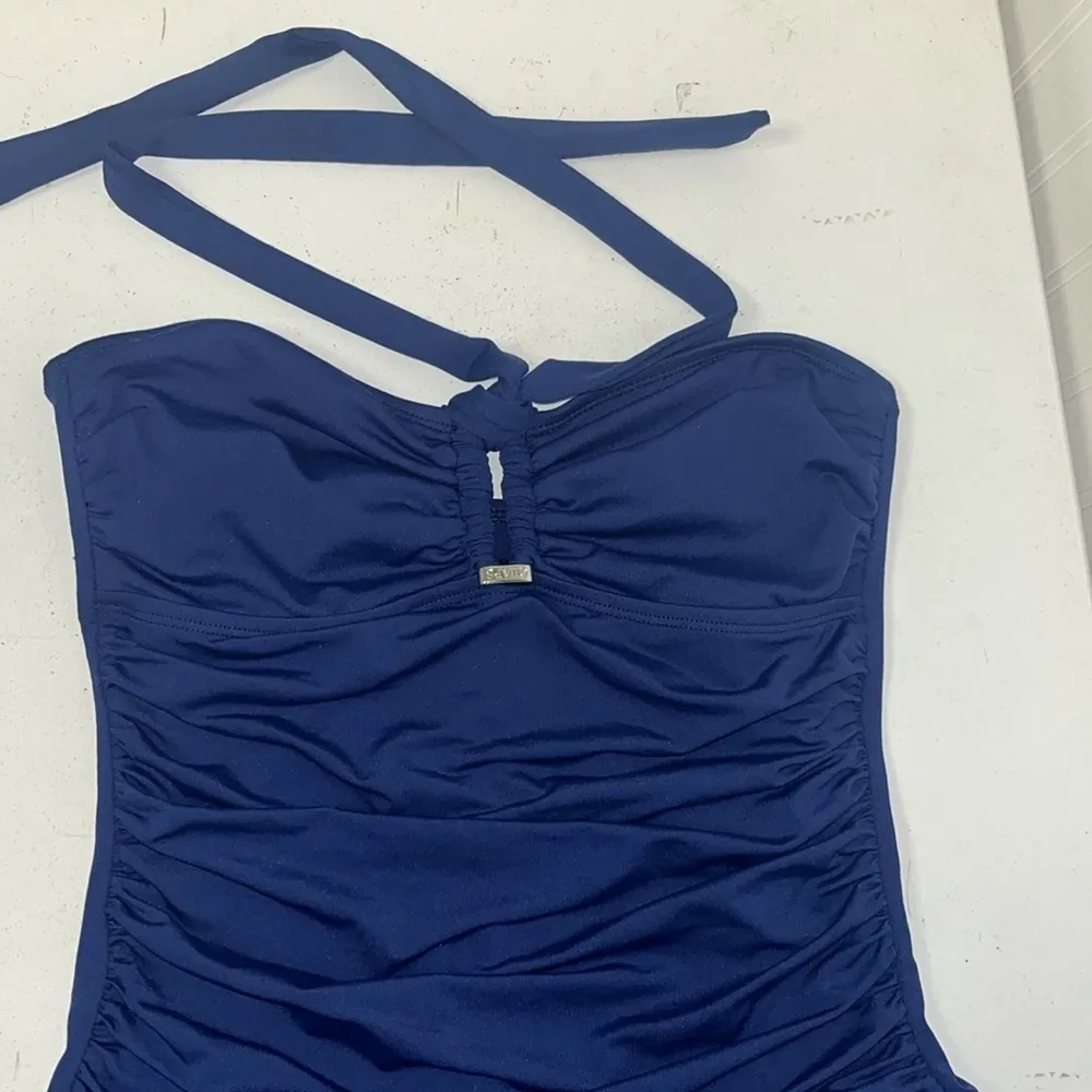 Chaps navy  one piece Halter style Straps - Image 2