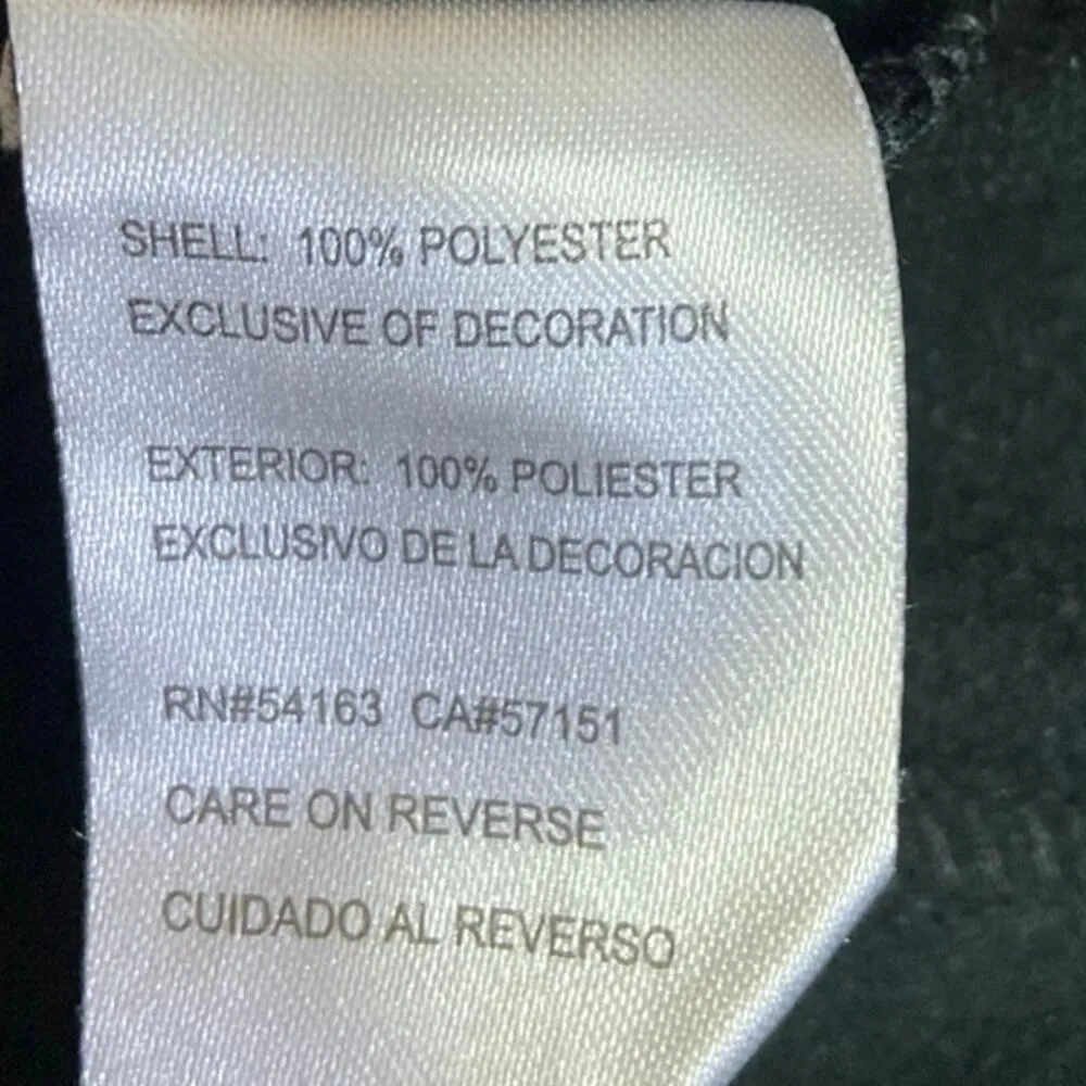 GIII NHL Carl Banks Philadelpia Flyers Hockey Athletic Jacket Sweatshirt Sz S Black - Image 6