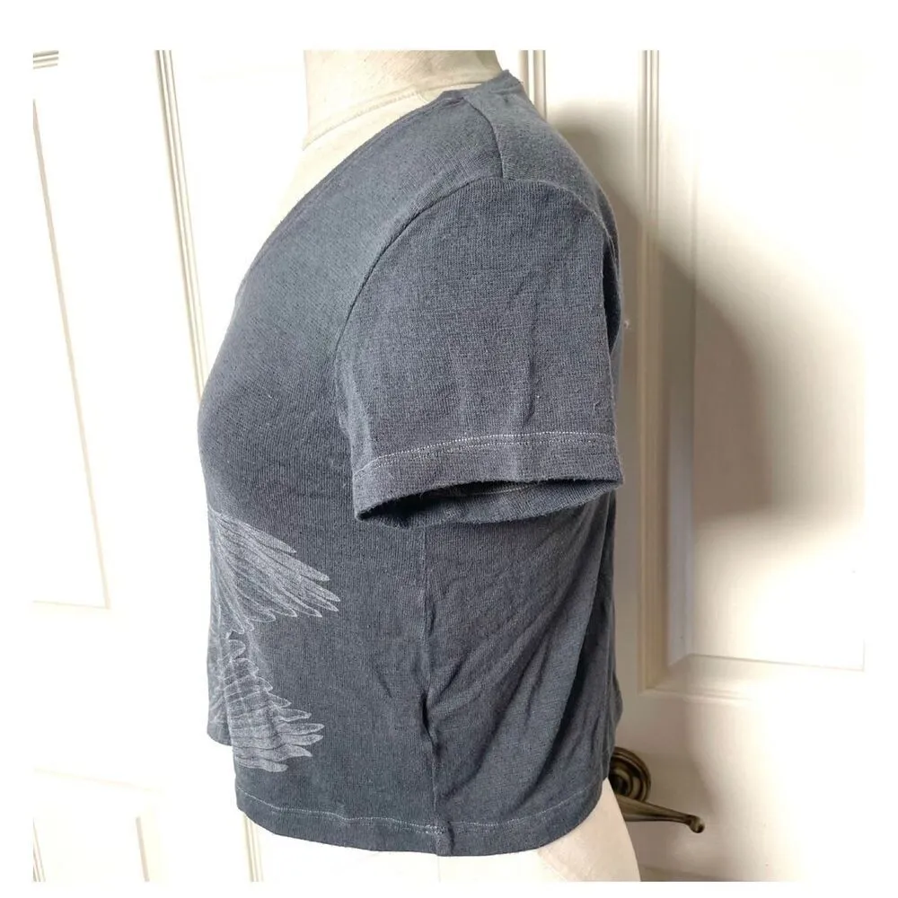 Truly Madly Deeply grey short sleeved graphic T shirt - Image 3