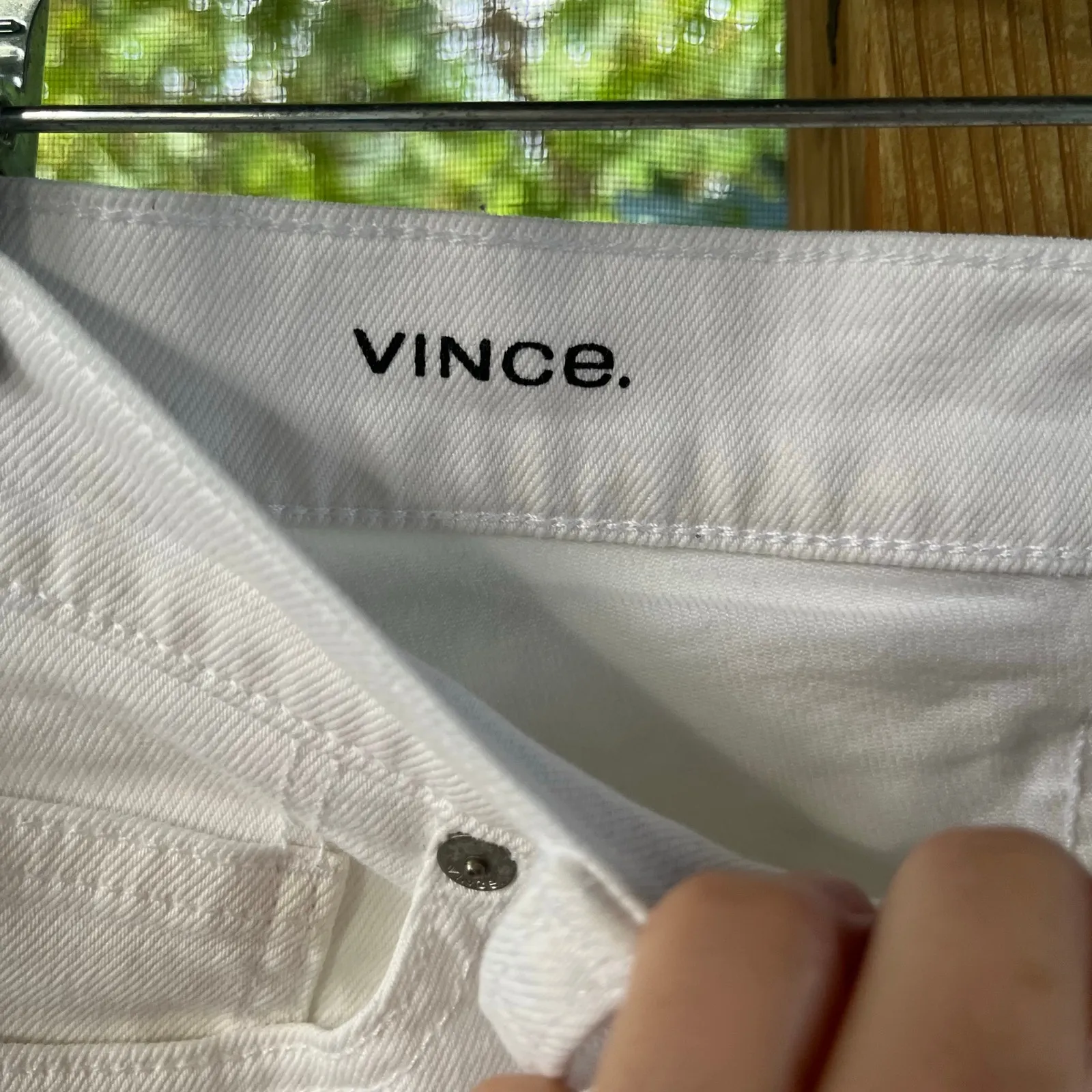 Vince Women's White Jeans Kick Boot Size 26 - Image 6