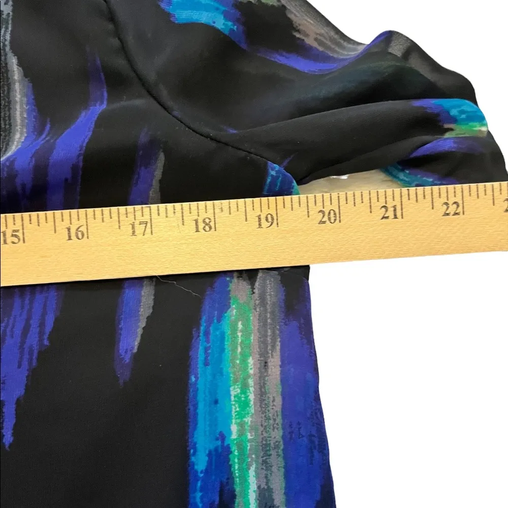 Kirna Zabete For Target Dress 
Printed Collared Button Long Sleeve medium - Image 4