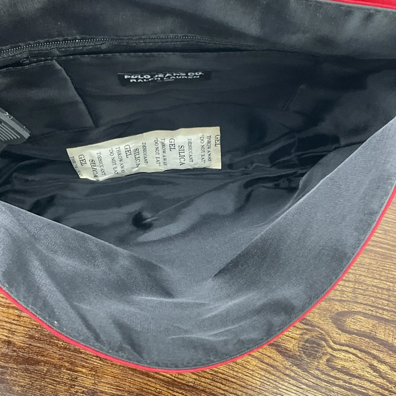 Vintage New Ralph Lauren Purse Red Polo Jeans Co Sequin Flag McBling Y2K‎ - Image 8