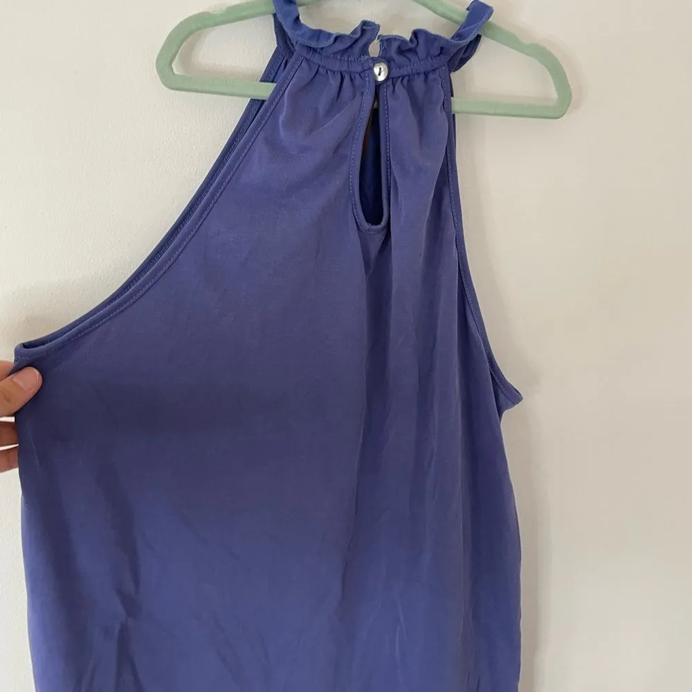 NWT Green Envelope Tank top with High Neck green size S Blue - Image 6