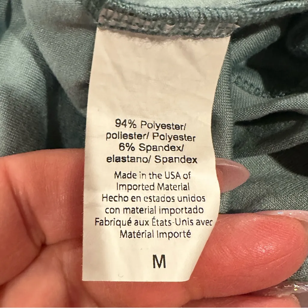 Beyond Yoga Mint Green Muscle Crop Sleeveless Crewneck Tank Top Size M - Image 4