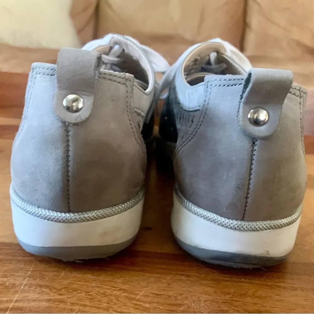 Walking Cradles Gray Sneakers Size 7 - Image 3