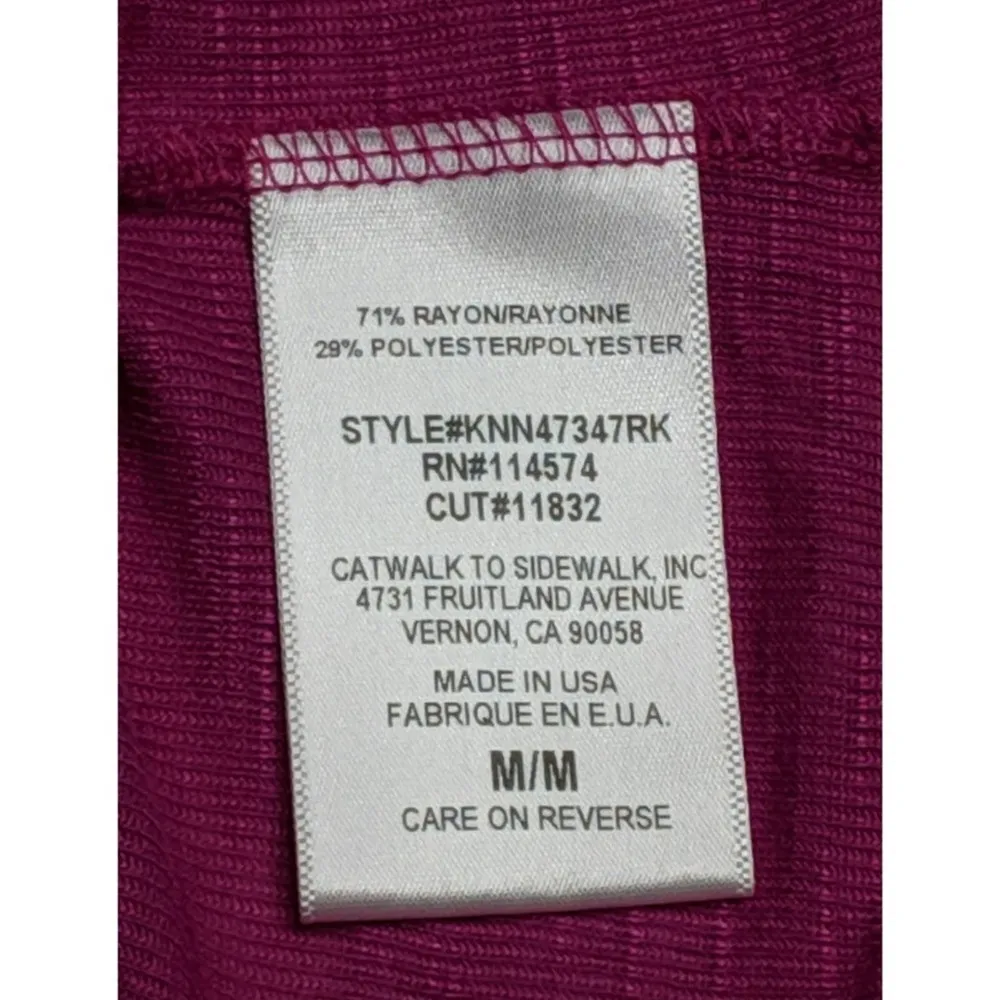 Ro & De  One-Shoulder Ruffle Tee - Size M - NWT - Image 6