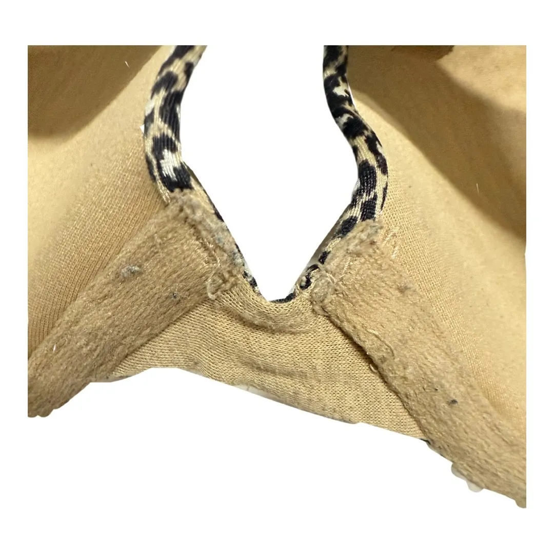 Maidenform Intimates Cheetah Animal Print Push-up Bra Adjustable Straps Size 34D - Image 6