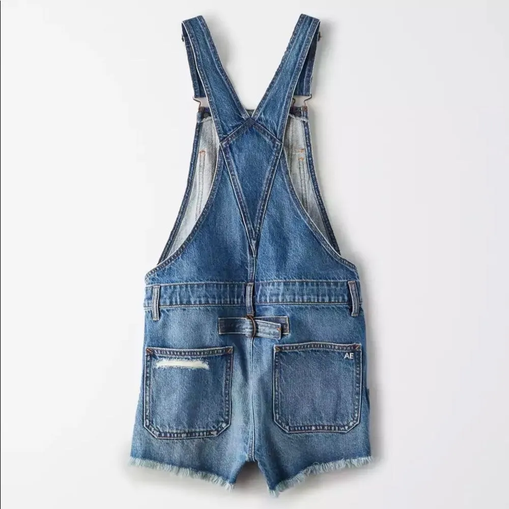 ✨ HP✨AE Denim Tomgirl Short Overall✨ - Image 3