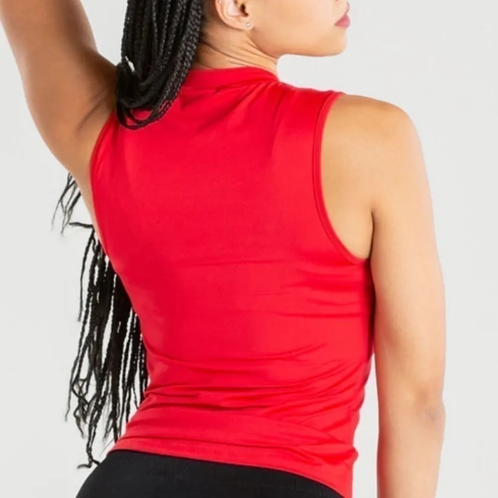 WOMENS best true tank top red sz‎ S NWT - Image 3