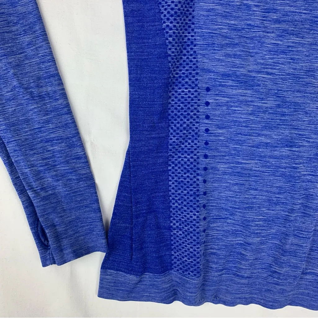 Sweaty Betty size medium Vibrant Blue Seamless Top athletic swiftly - Image 7