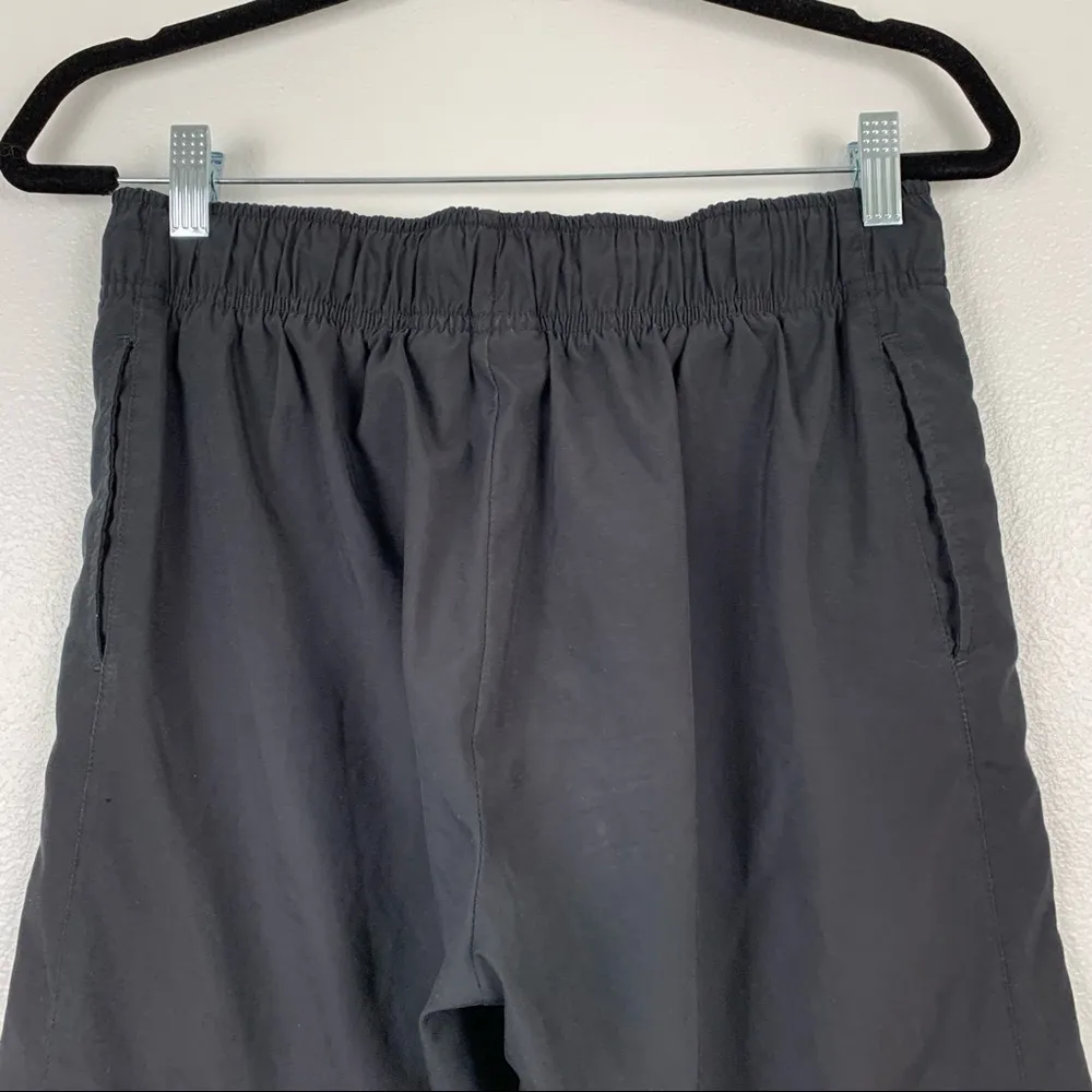 NIKE Womens Polyester‎ Track Pants Drawstring Black - Image 7