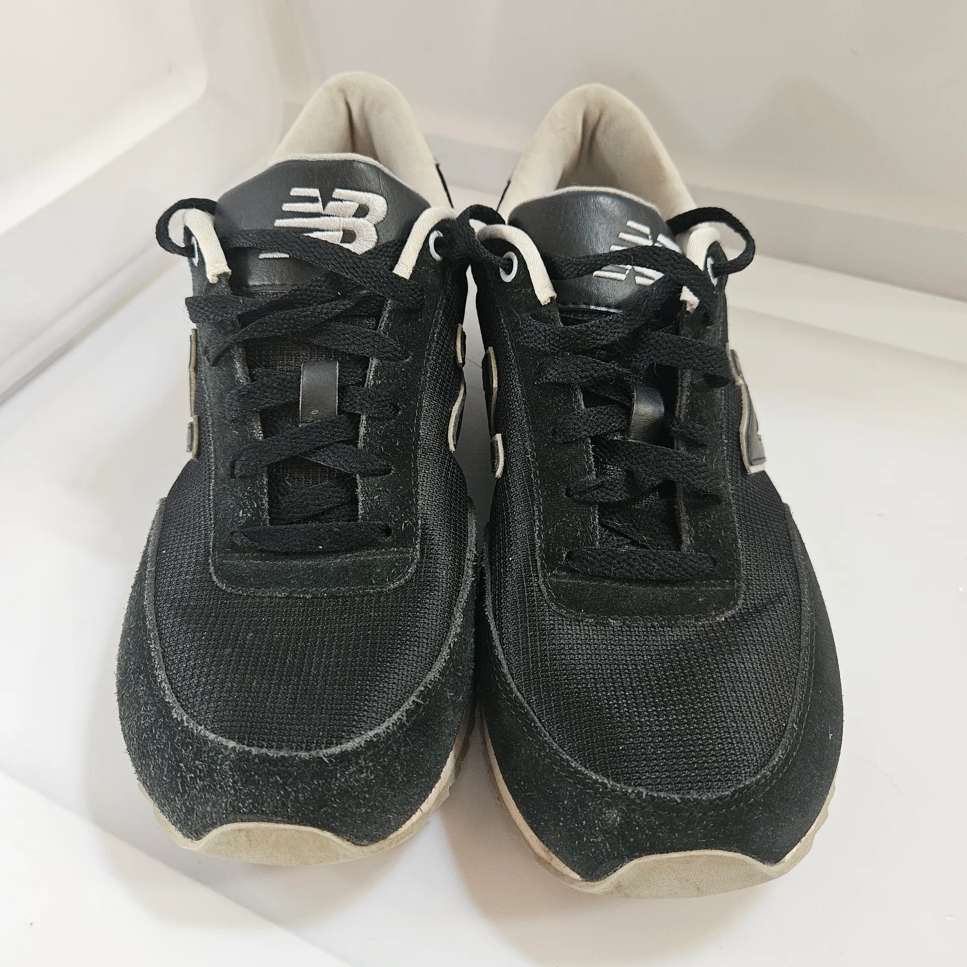 New Balance 501 Womens Black Running Sneakers Sz 11 - Image 2