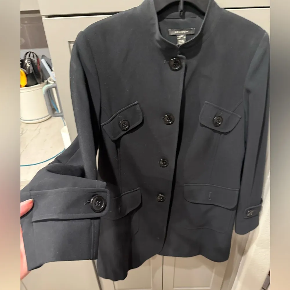 Louben of Canada Black 3/4 Length Jacket Size 10 - Image 4