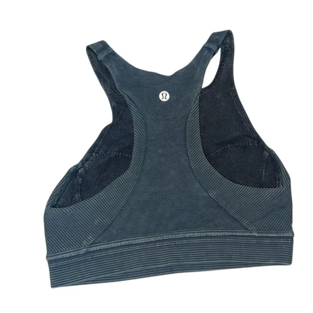 Lululemon Bob and Weave Bra Washed Night Diver - Image 6