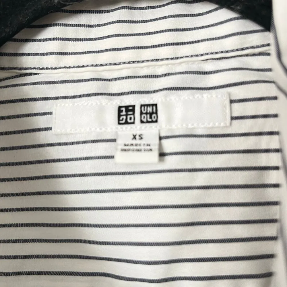 Uniqlo Striped Button-Down Top - Size XS - Image 2