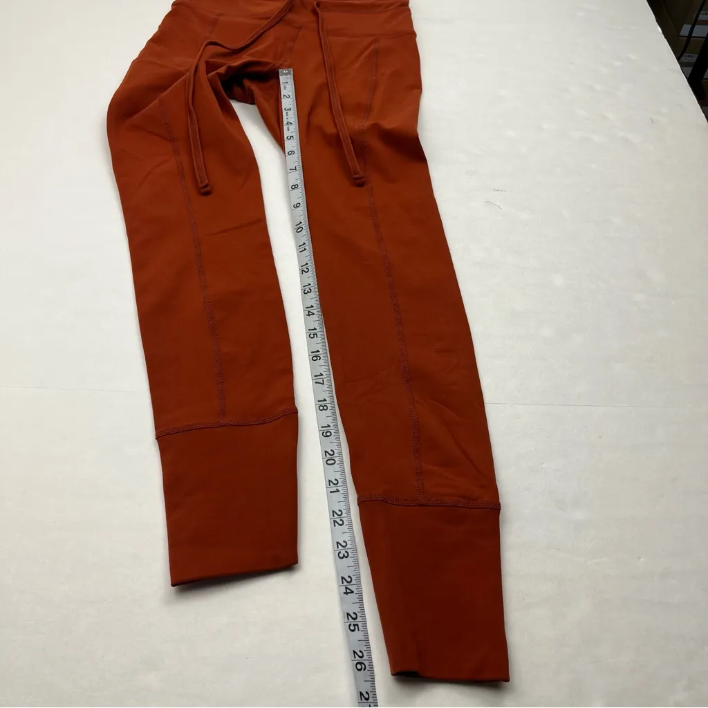Glyder Vagabond Street Legging Pant Womens Size XS Rust Orange Stretch‎ *FLAW - Image 11