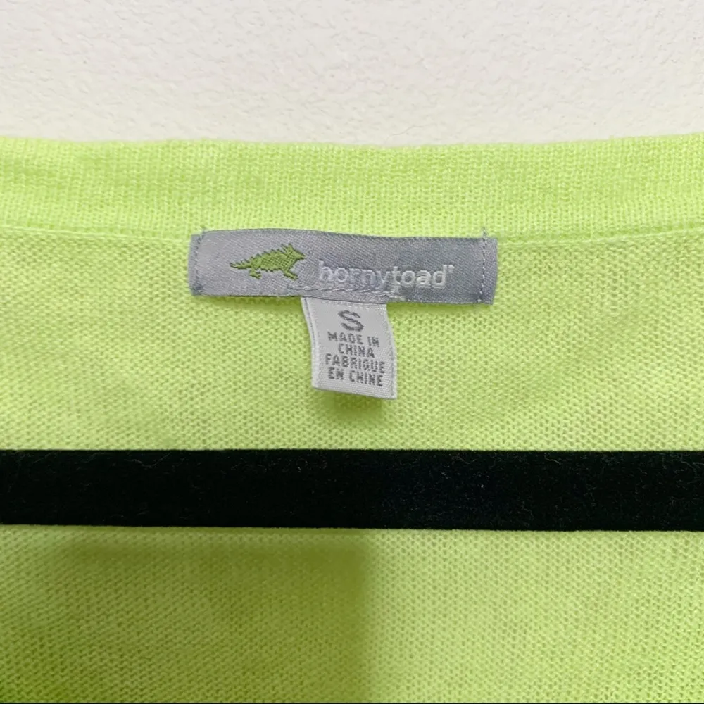 NWT Horny Toad Citron Postcard Pullover Sweater - Image 4