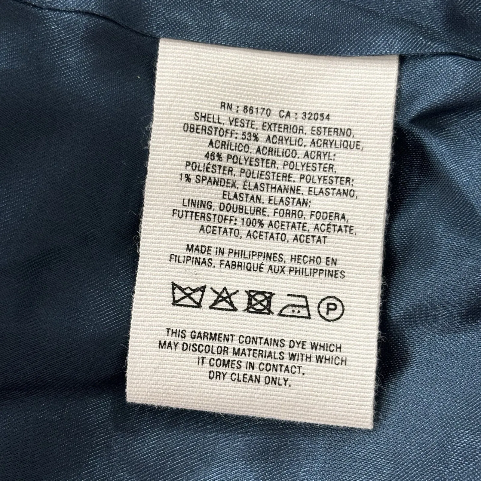 Anthropologie Cartonnier Size 0 XS Plaid Wrap Fringe Tweed Jacket Blazer - Image 4