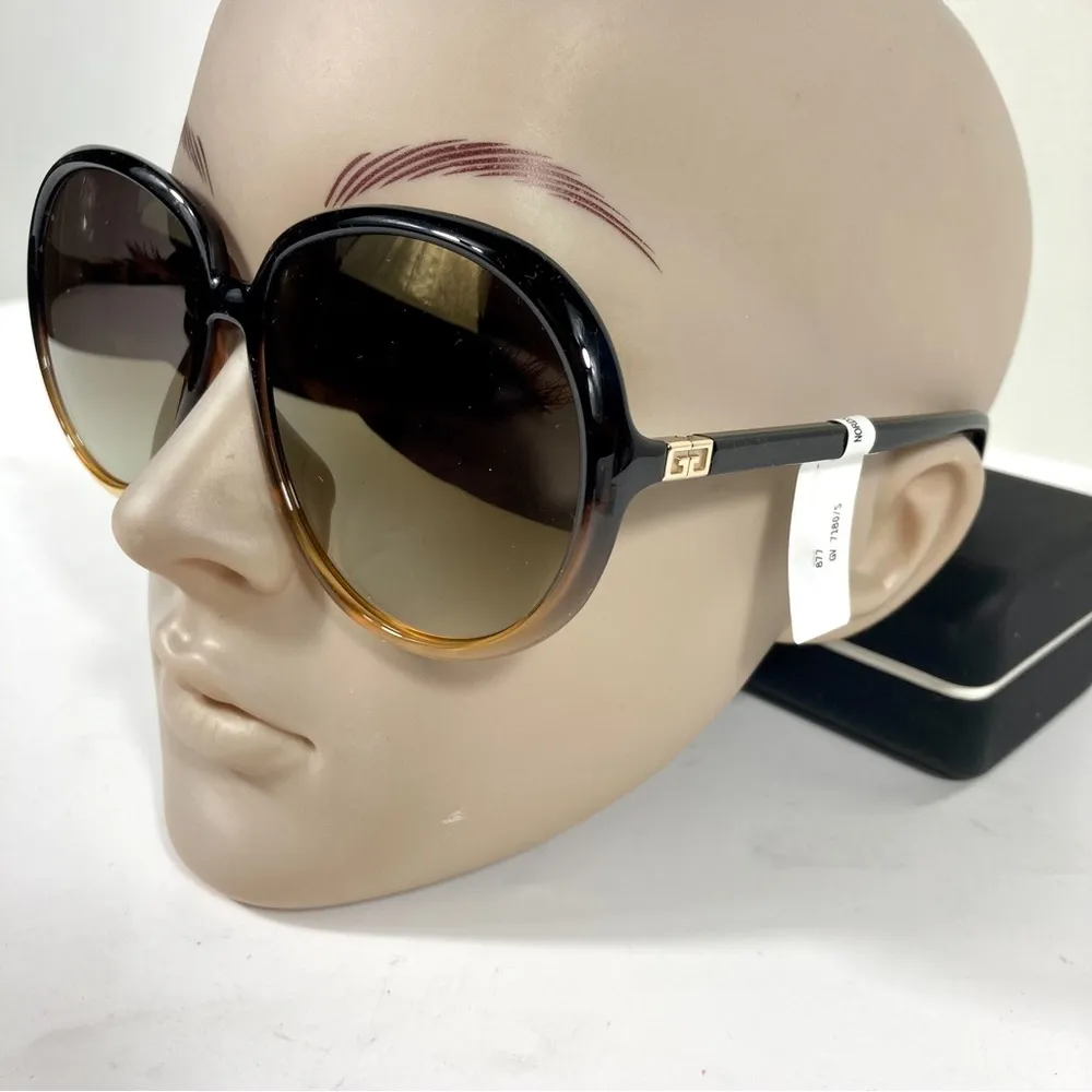 Givenchy GV 7180/S GLN6JL Brown Yellow Sunglasses - Image 2