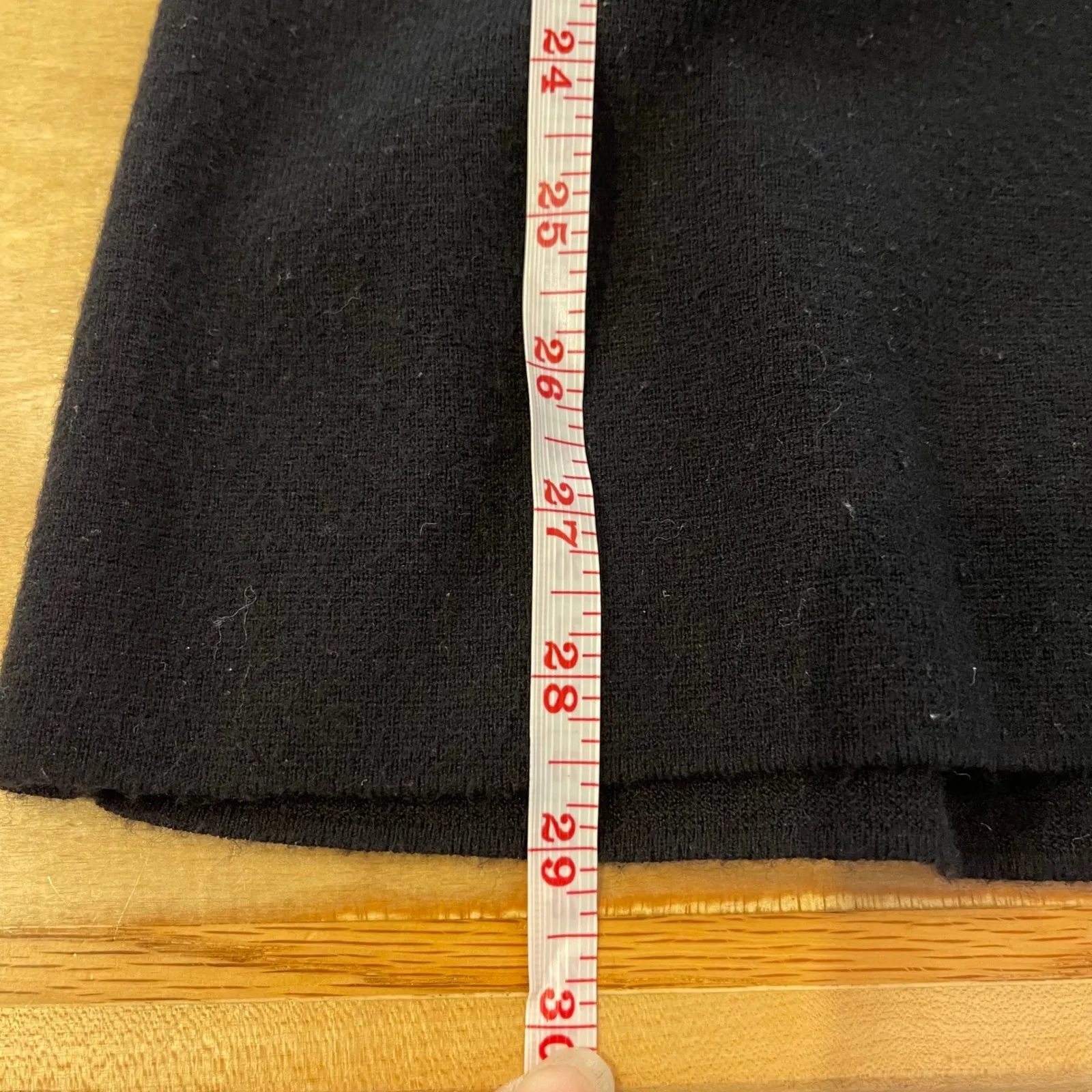 Moth by Anthropologie Black Knit Bell Sleeve Mini Dress Size XS - Image 11