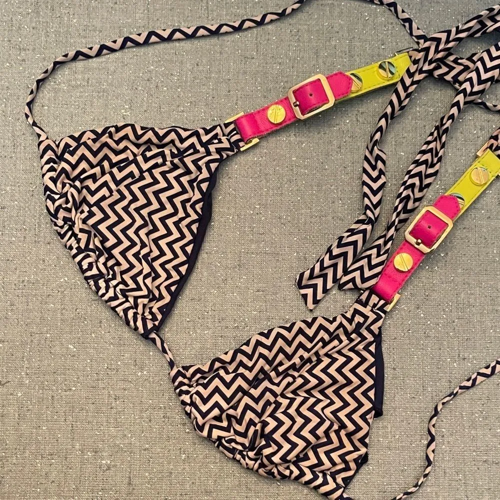 Beach Bunny‎ Bronze I Will Wait Bikini Top - Image 6