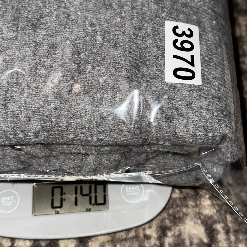 3.1 Phillip Lim Women’s Size M L Gray Wool Pocketed Sweater Pullover Cape - Image 9