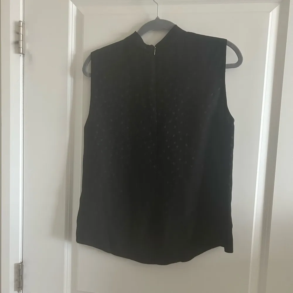 Rebecca Taylor Sleeveless Silk Jacquard Top - Image 7