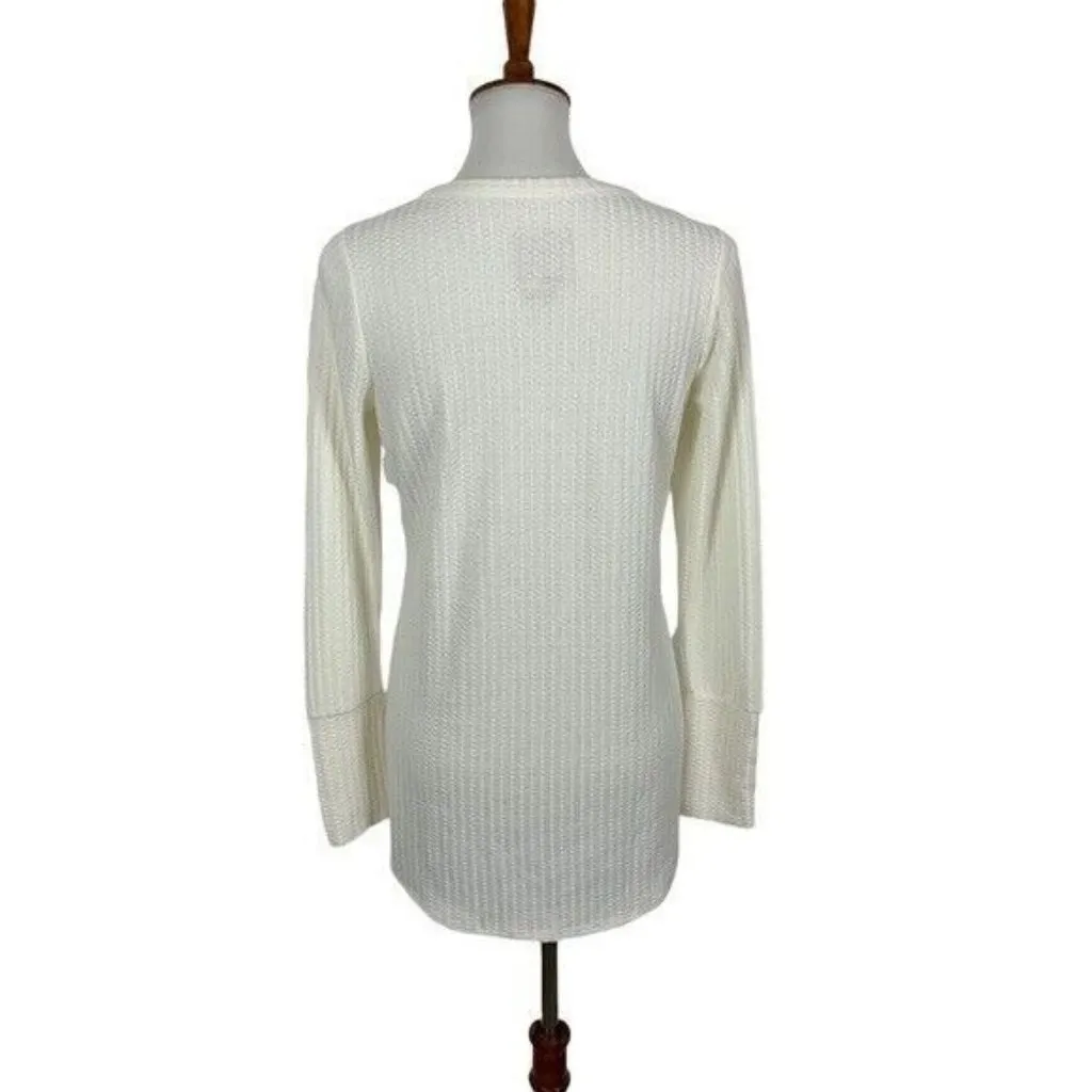 Chaser Thermal Long Sleeve Top White Medium‎ Layering Casual - Image 4