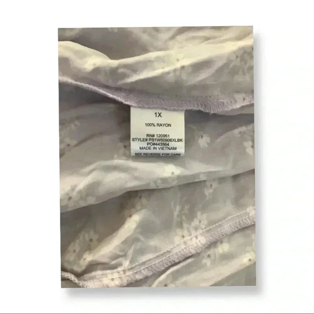 Pink Rose Size 1 Lilac Floral Dress. New With Tags - Image 4