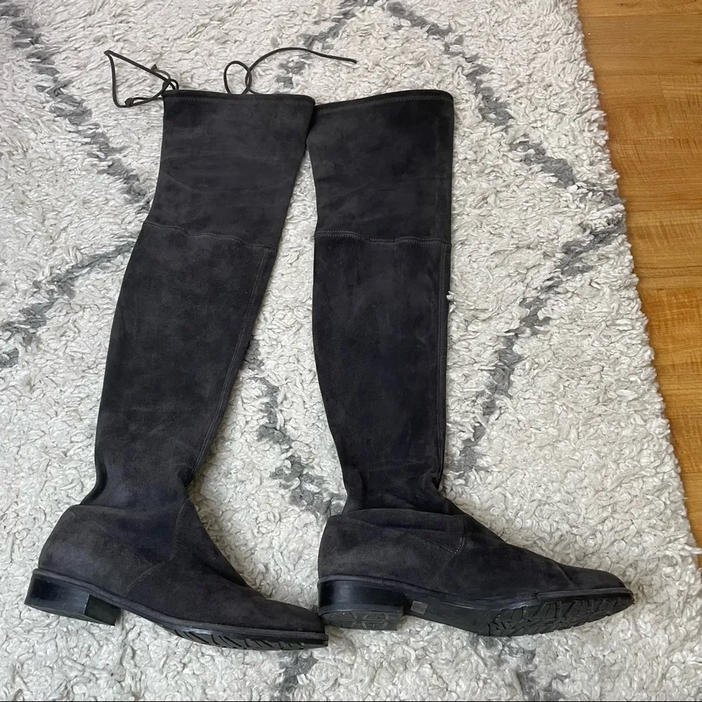 Stuart Weitzman  Lowland Suede Boots - Image 79