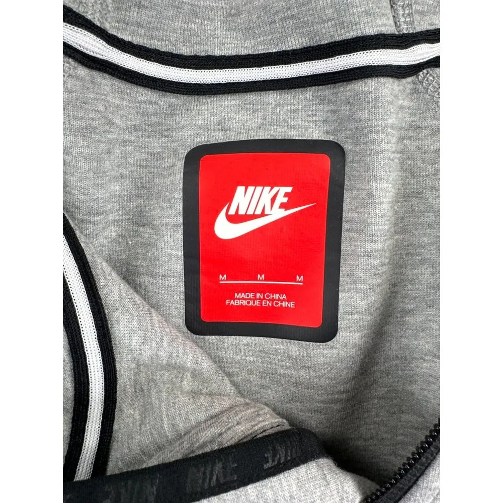 Nike - Asymmetrical Zip Hoodie in Grey - Image 2