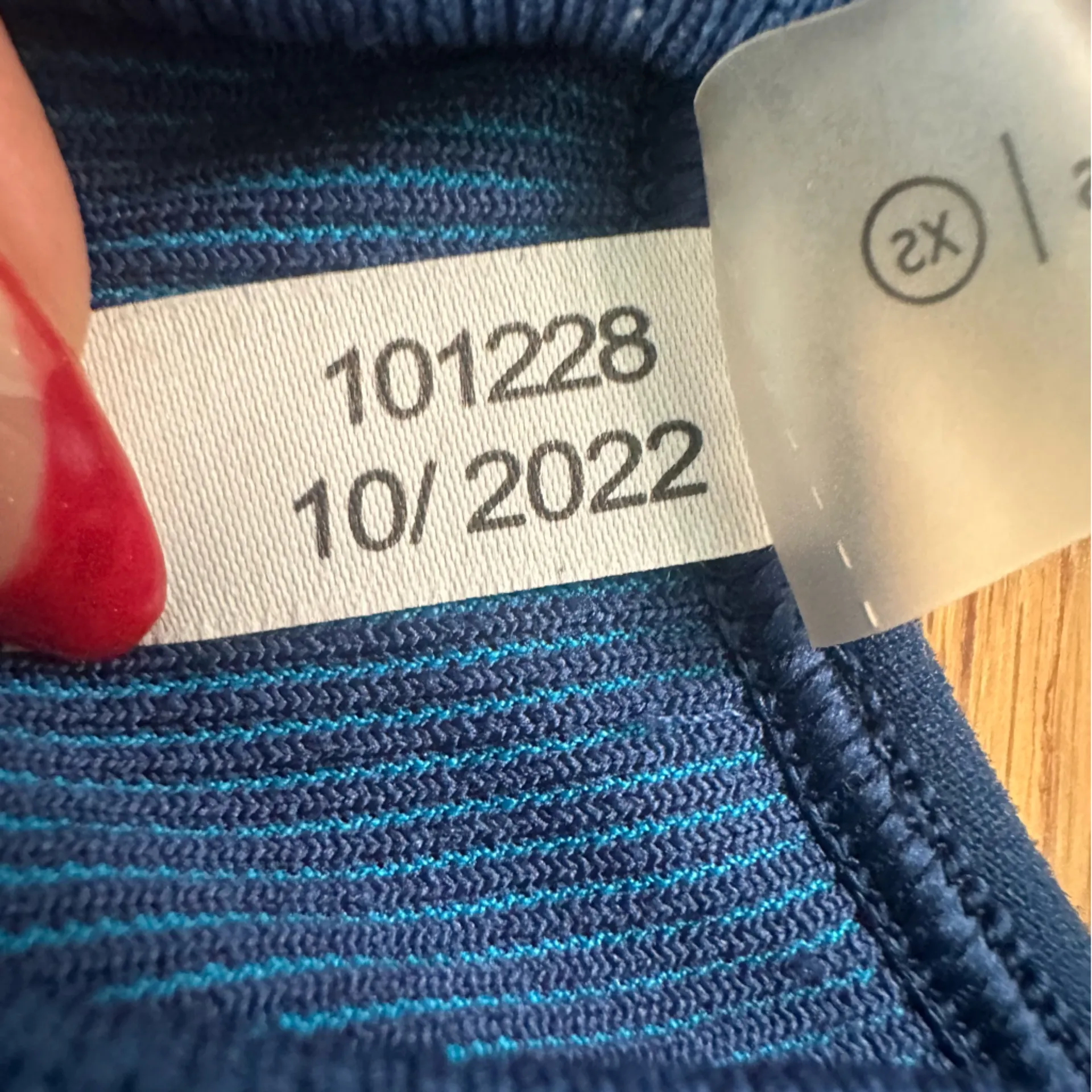 Outdoor Voices SeamlessSmooth Knit Legging & Bra 2 Piece Set size S / XS blue - Image 11