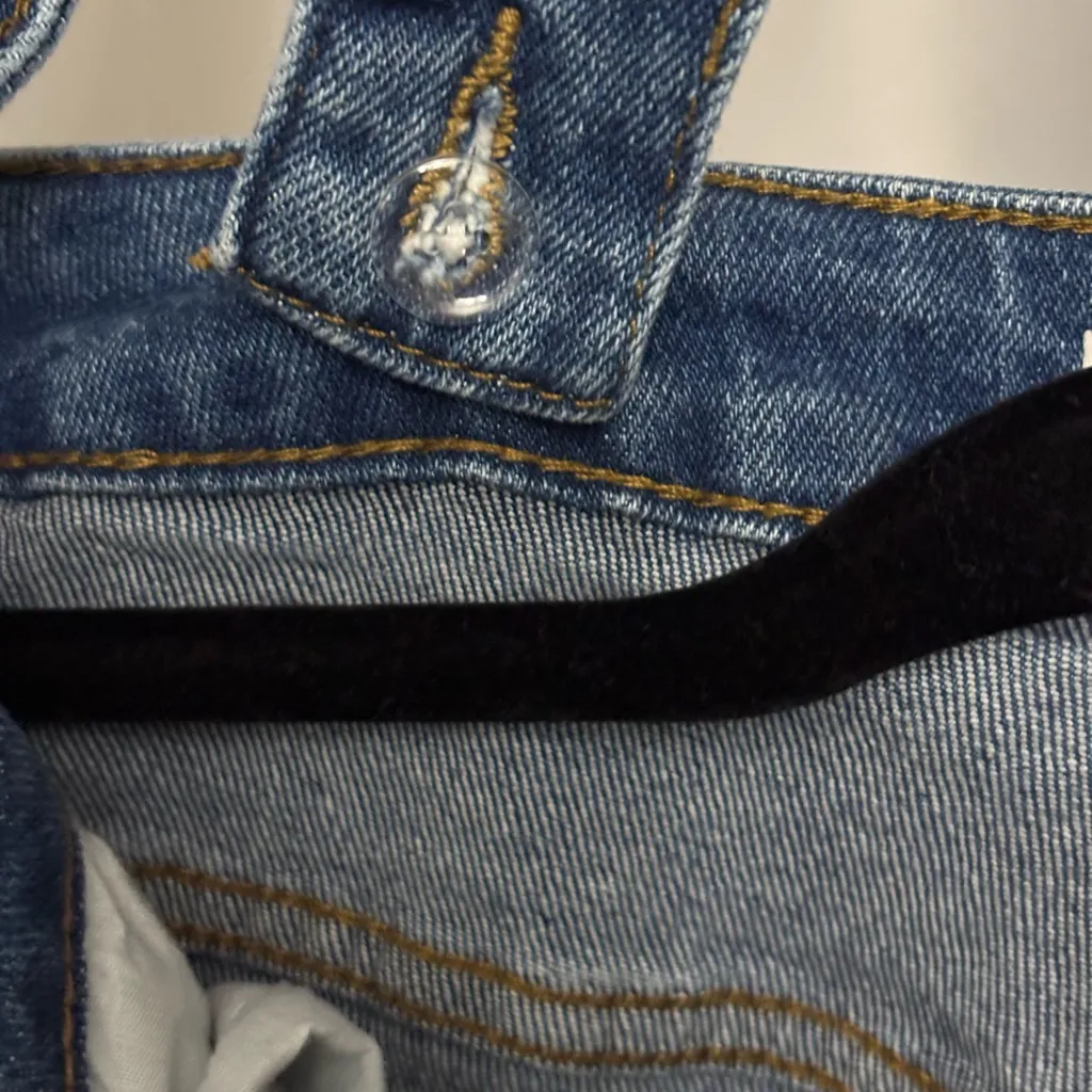 Vibrant Blue Women's Denim Overalls - Image 13