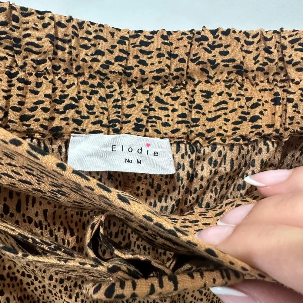 Elodie Leopard Print Women's Skirt - Image 3