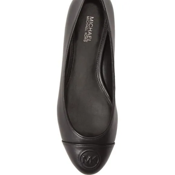NEW Dylyn Ballet Flat MICHAEL‎ MICHAEL KORS Black Size 6.5 - Image 2