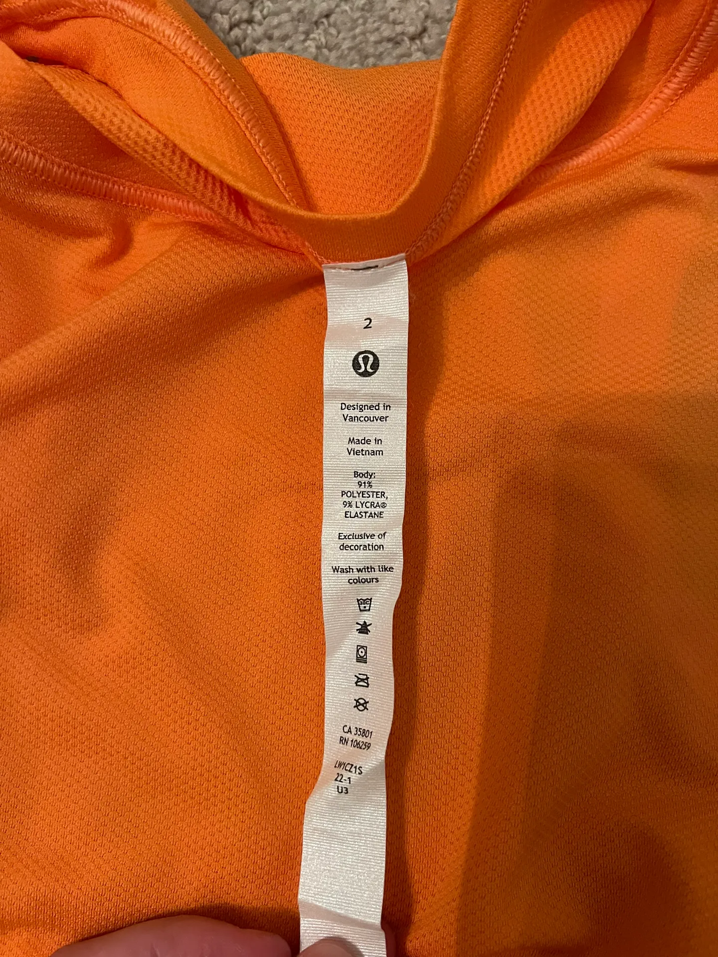 Bright, Orange Tank Top - Image 4