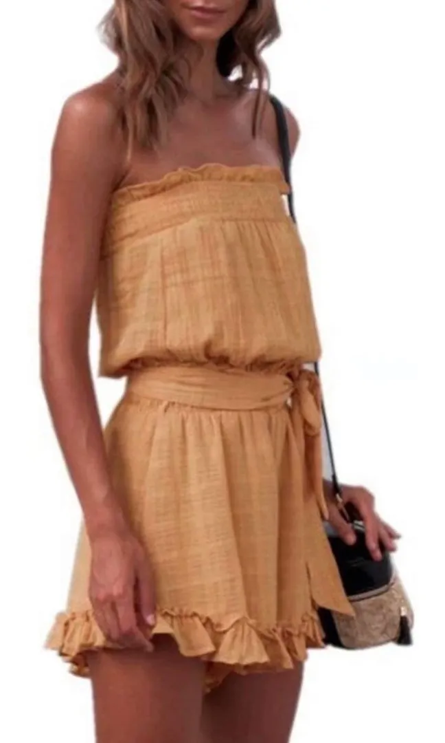 Boutique Strapless Romper  - Image 2