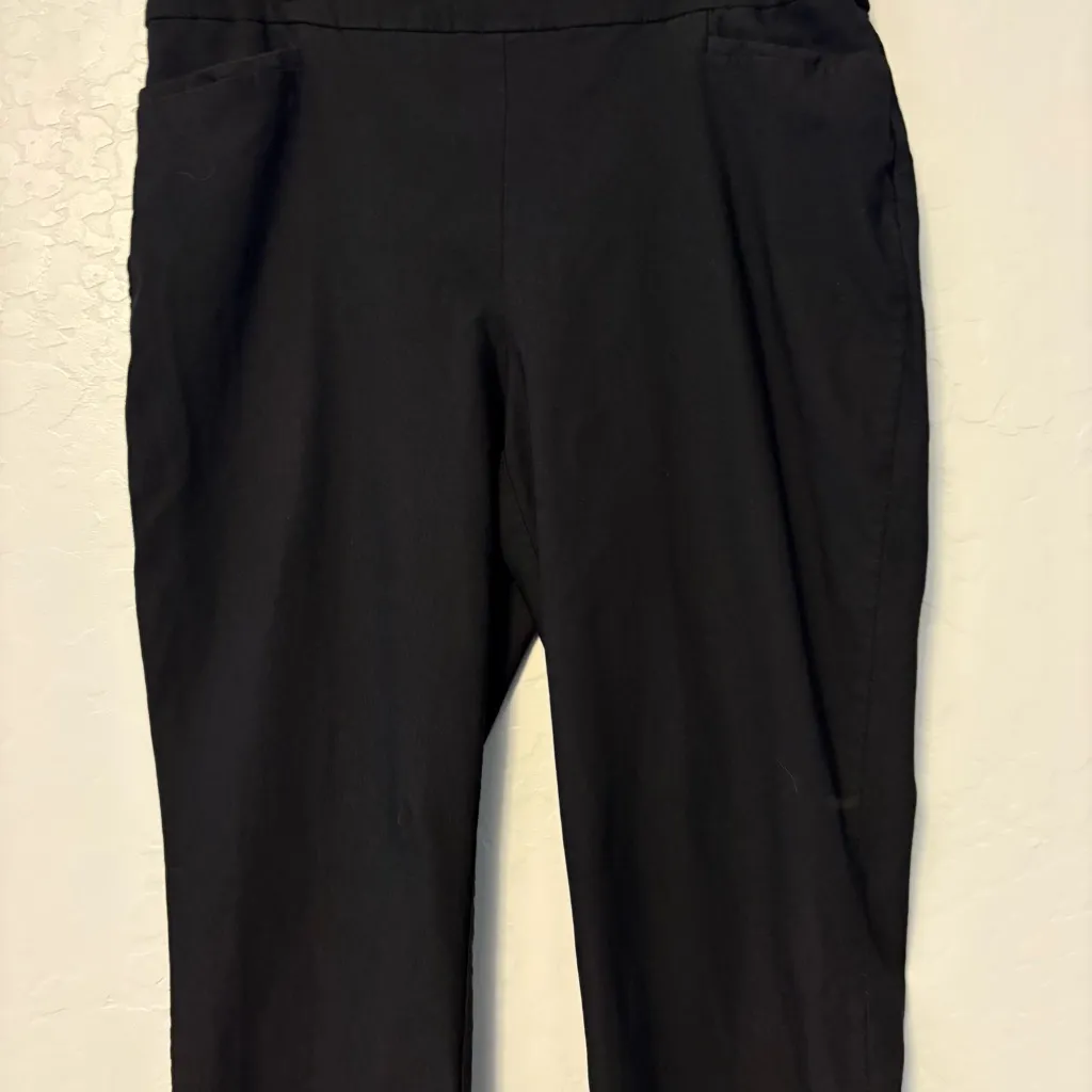 Chico's black capri length dress pants size 2 - Image 6