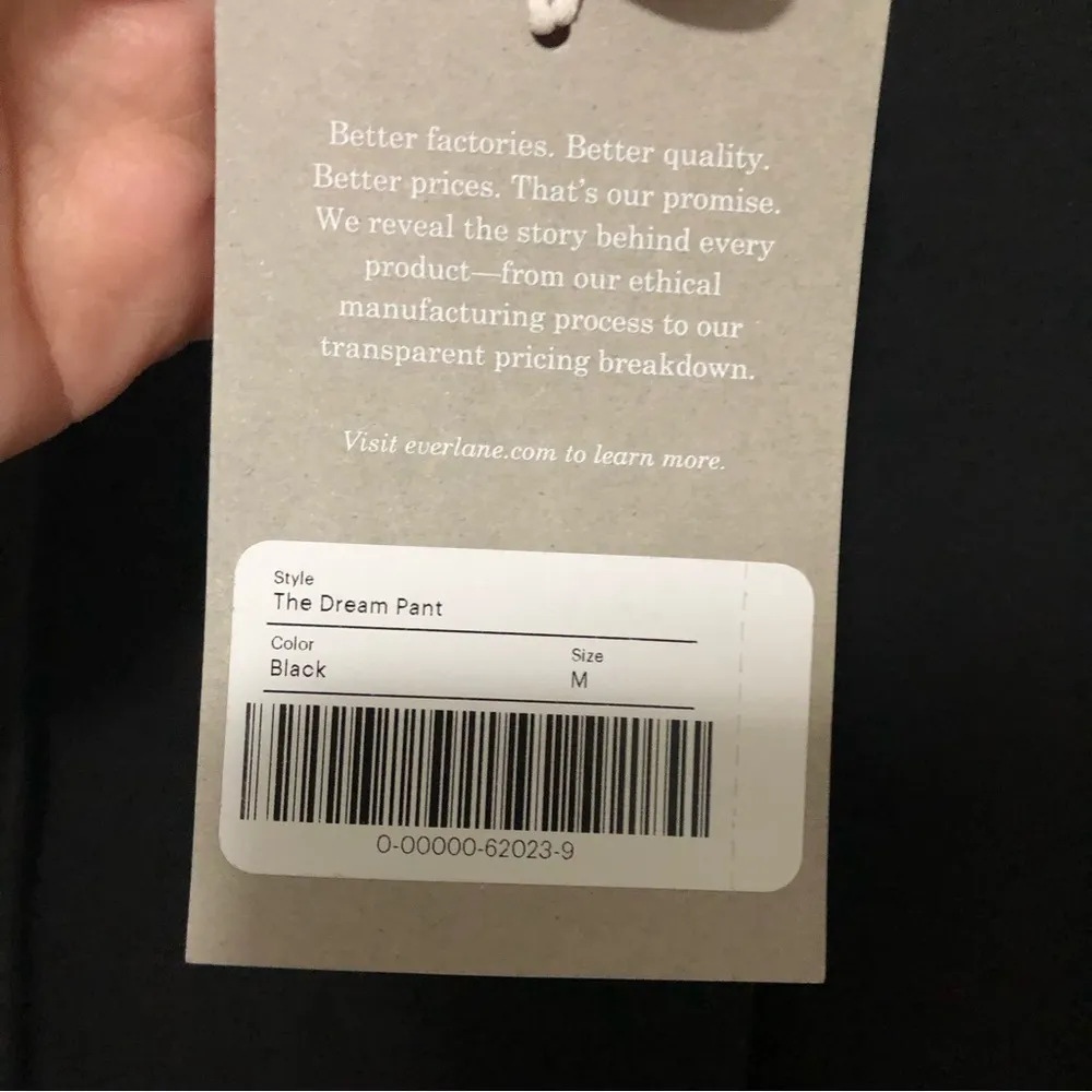 Everlane Dream Pant Black New Medium - Image 2